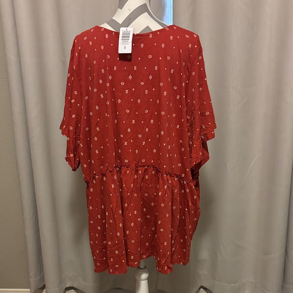 Torrid Red Top - Picture 7 of 13